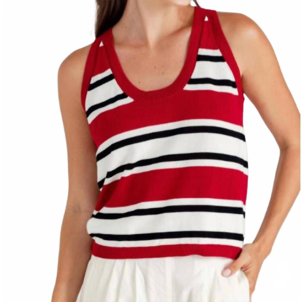 NEW SUNDAYS lee stripe tank in american knit